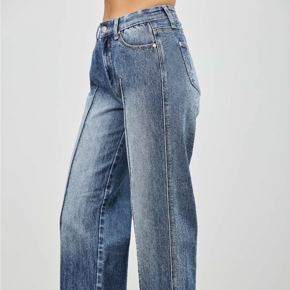 Mid Rise Straight Pants - Picture 7 of 9